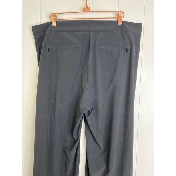 Athleta Cosmic Pant Wide Leg  Pant in Black Size 14 - Picture 11 of 14